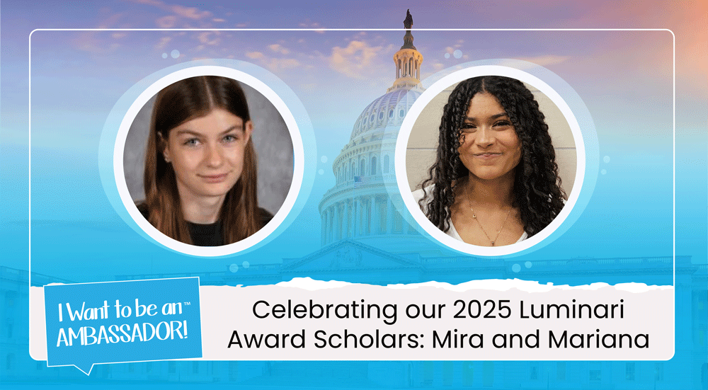 Luminari Award Scholars: Mira and Mariana